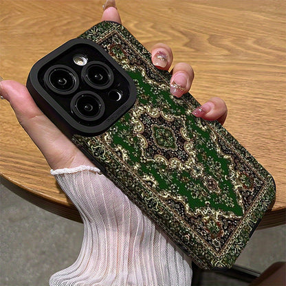 Luxury Persian Carpet Print Hard Back Phone Case