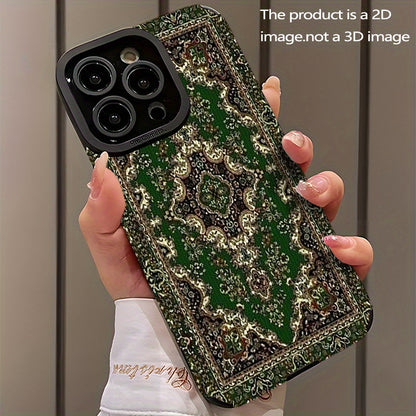 Luxury Persian Carpet Print Hard Back Phone Case